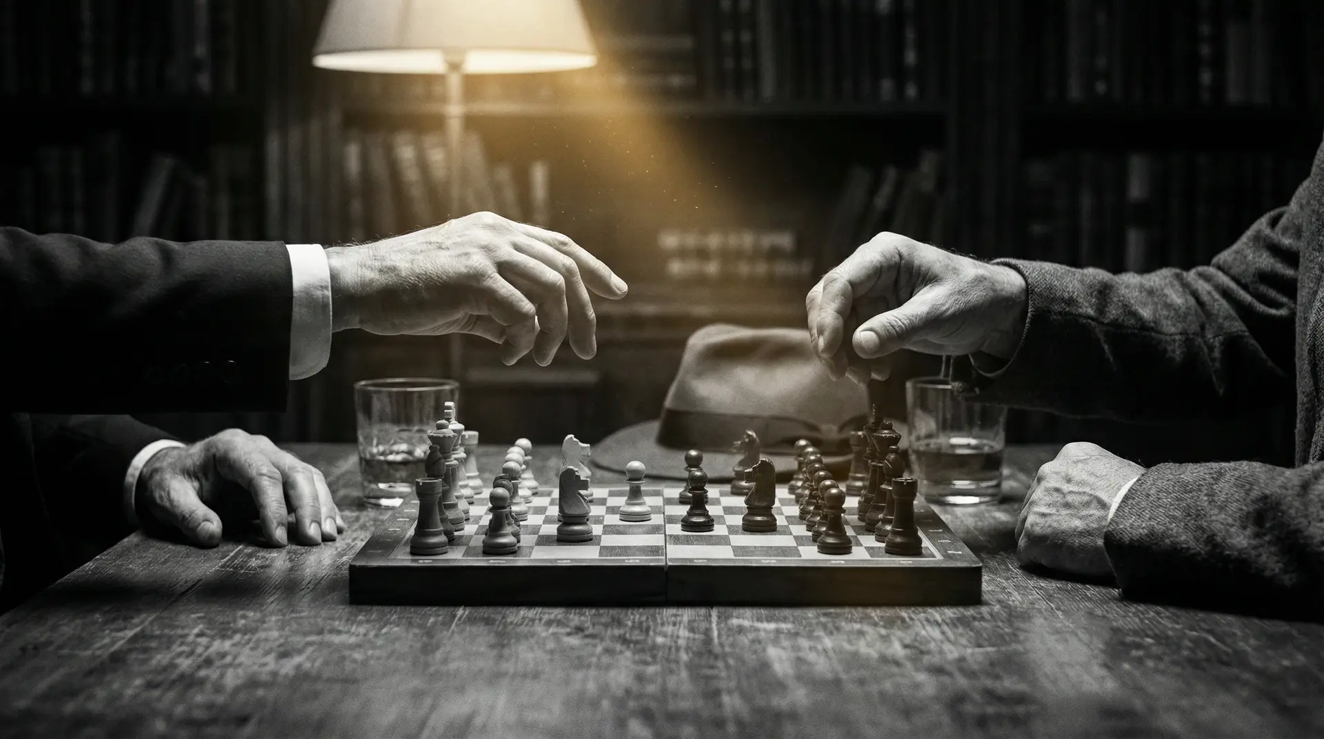 51视频 艺术探索系列 - 非线性叙事，棋盘上的对弈象征命运的交错